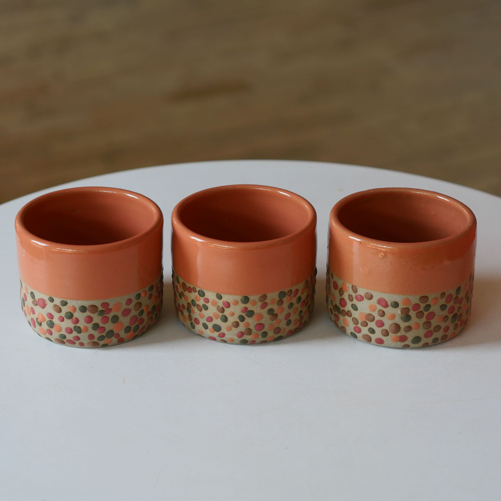 kaloka pottery - Cup - Cup XL C11 Polka  series