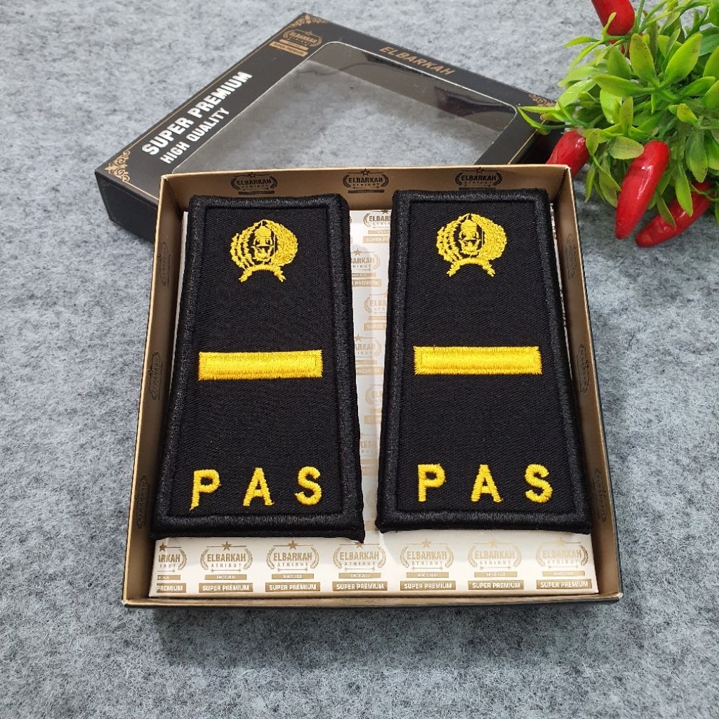 PANGKAT PDH PAS 3A FULL BORDIR TIMBUL TERBARU ATRIBUT KEMENIMIPAS / LAPAS / IMIGRASI / POLUSPAS / KE