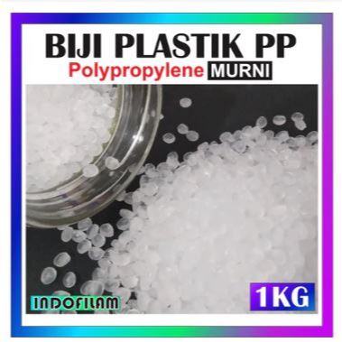 1 KG BIJI PLASTIC PLASTIK PURE POLYPROPYLENE PP MURNI NATURAL BUKAN DAUR ULANG BUKAN RECYCLE ORIGINA