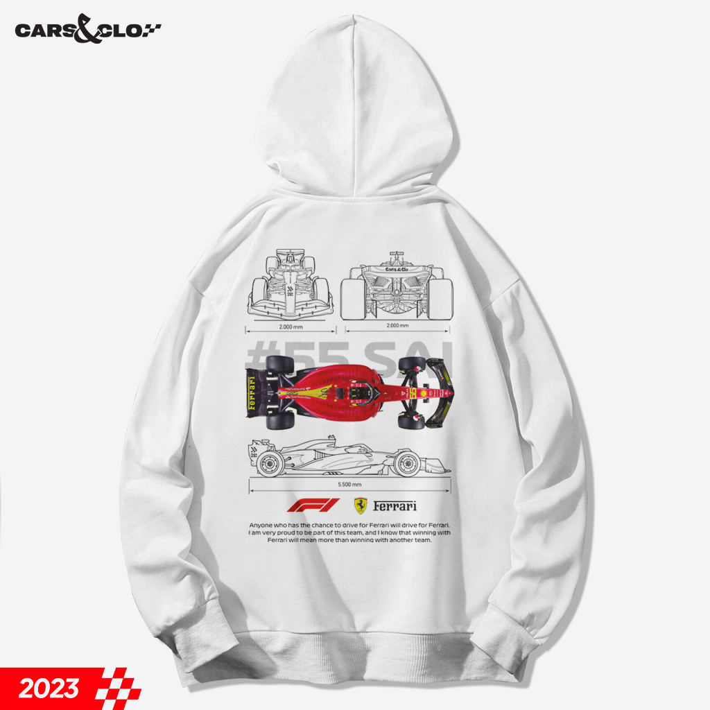 Cars and Clo - F1 2023 Team Blueprint Hoodie