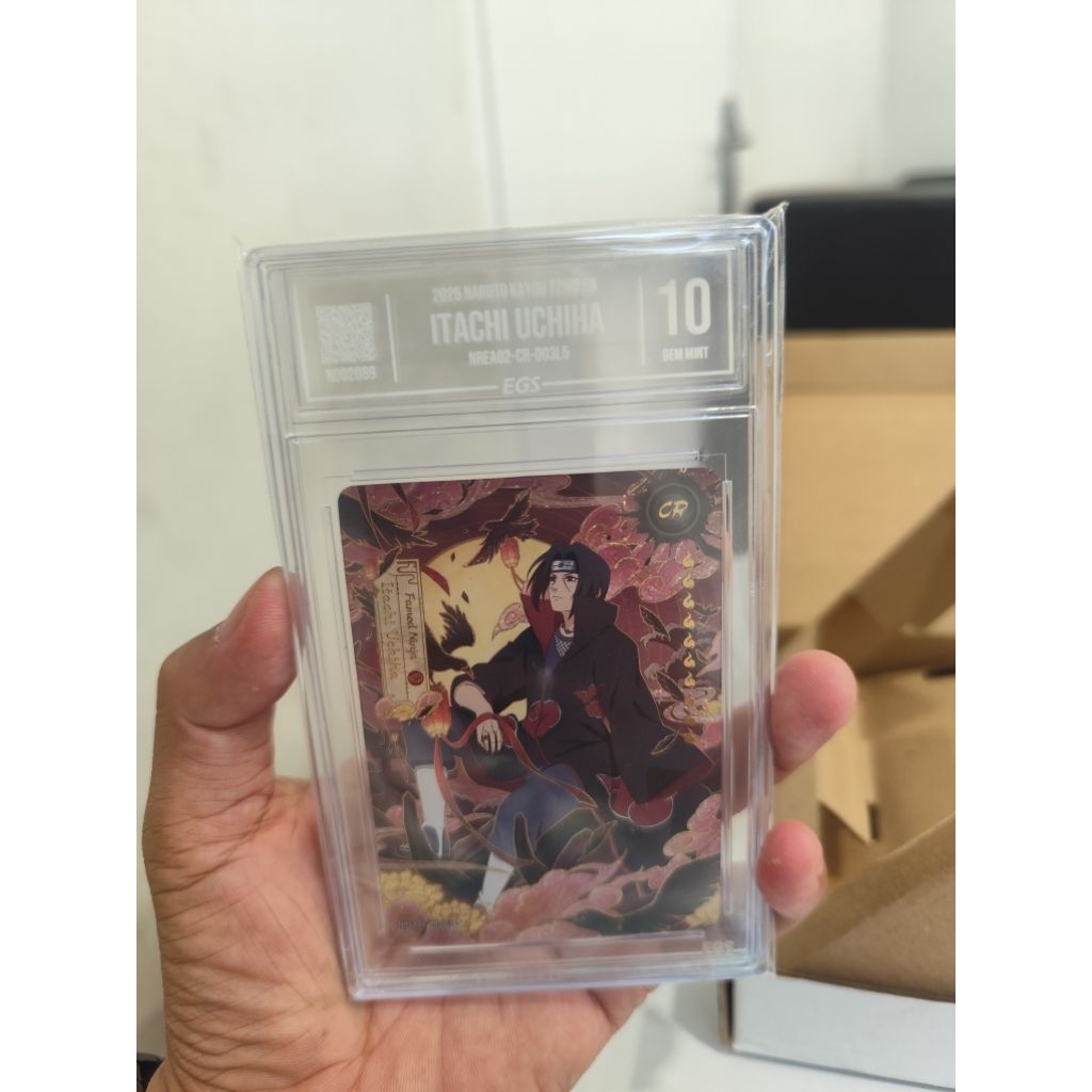 KARTU SLAP EGS NARUTO CR ITACHI ENGLISH SERIES 2