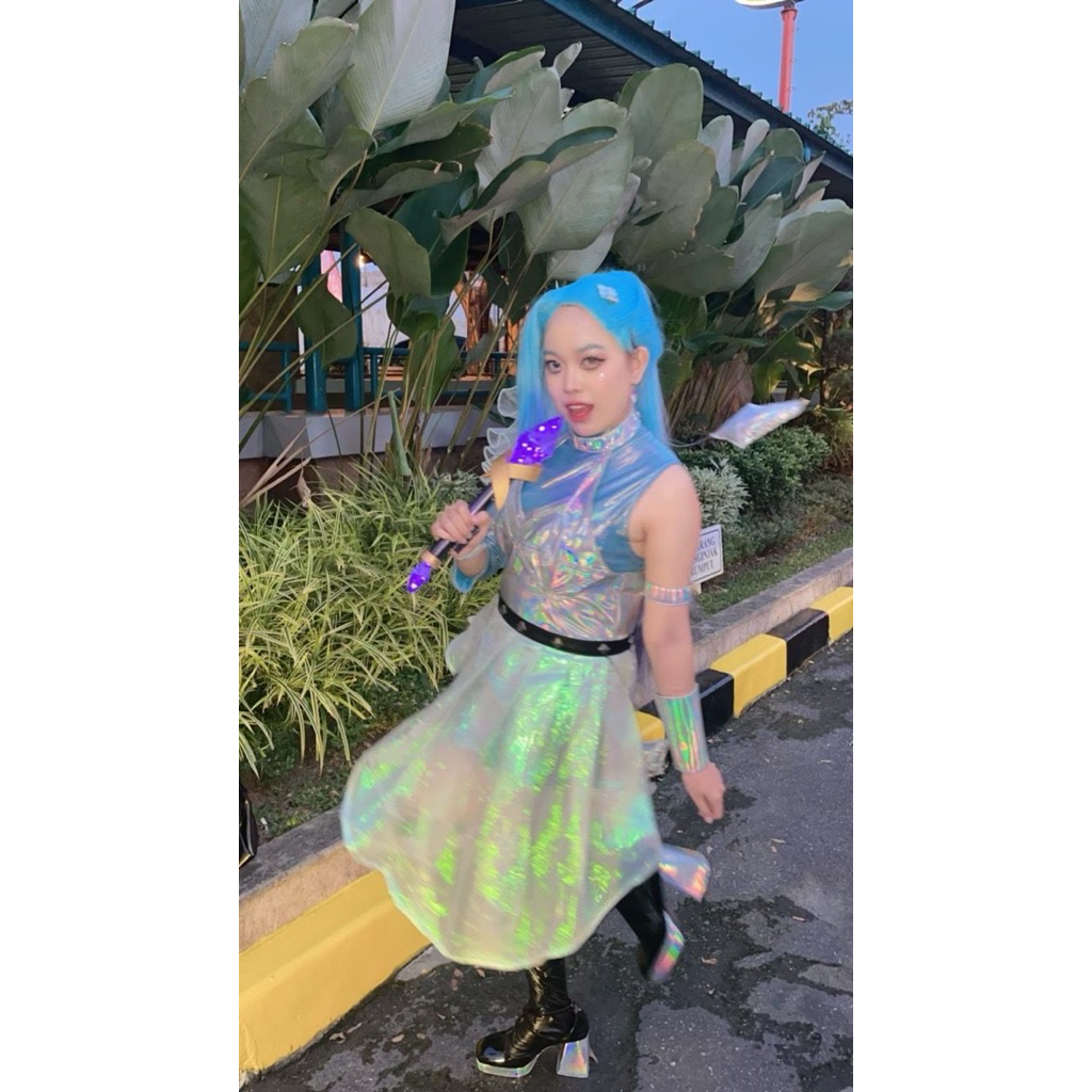 Seraphine KDA cos preloved