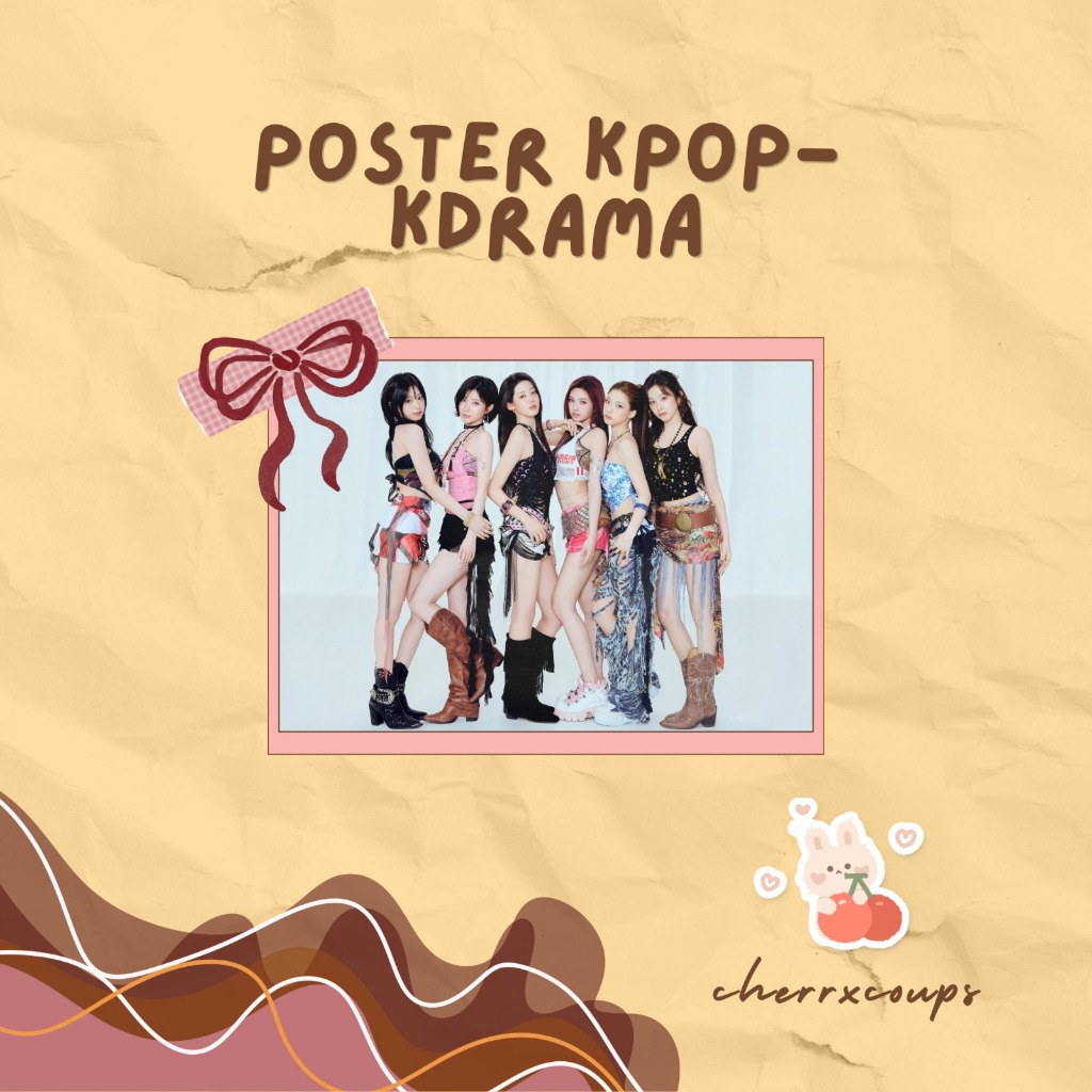 POSTER OFFICIAL BTS TRUE BEAUTY KDRAMA OST DRAKOR
