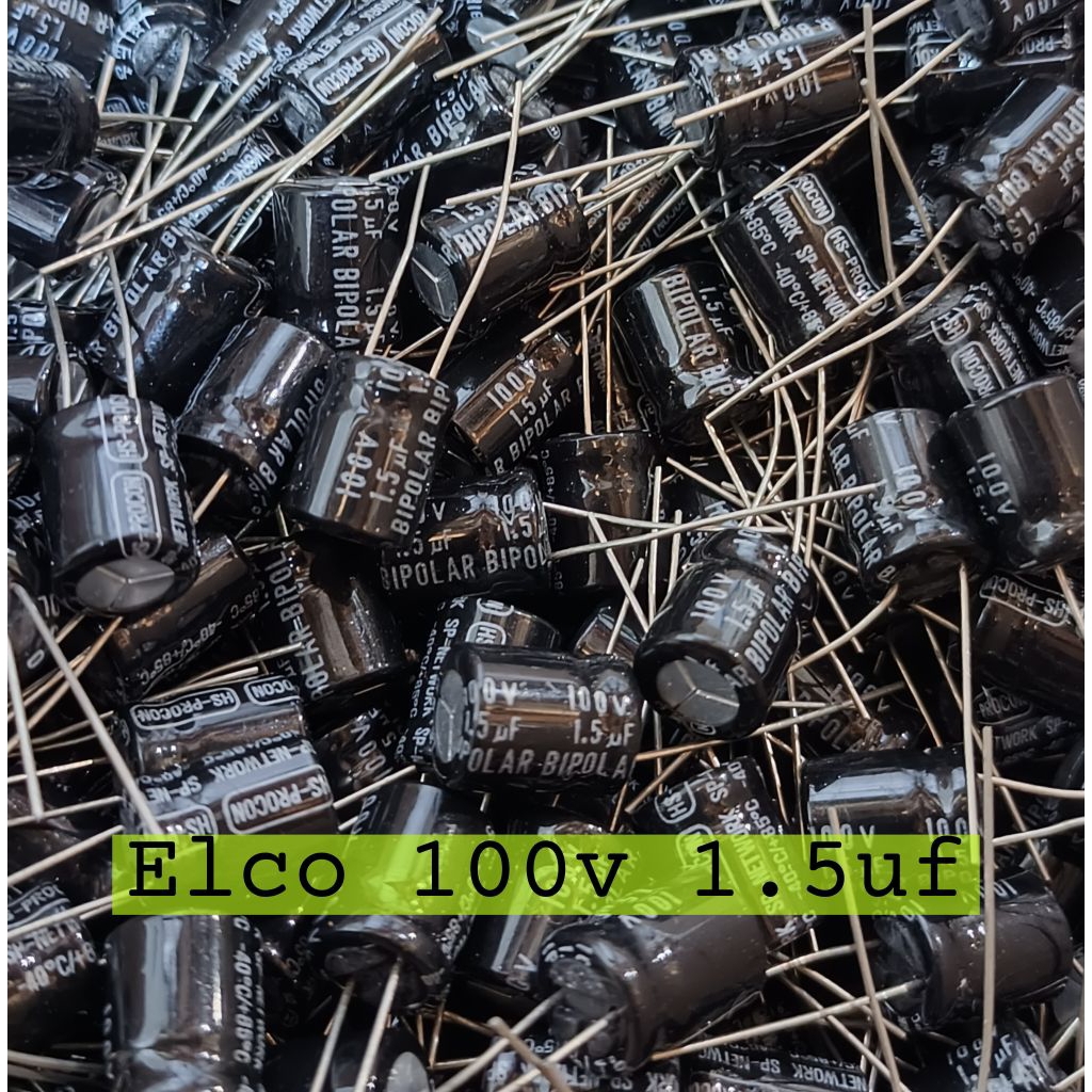 ELCO 100V 1.5UF BIPOLAR