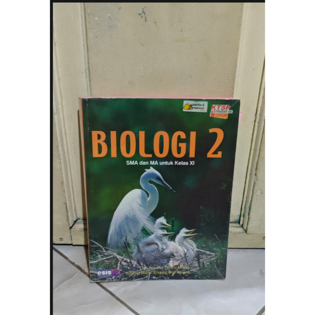 BIOLOGI 2 SMA DAN MA UNTUK KELAS XI KTSP 2006