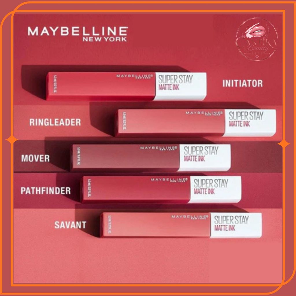 [GRATIS ONGKIR] Maybelline Superstay Matte Ink Lipstik Lipcream Termurah BISA COD Lipcream
