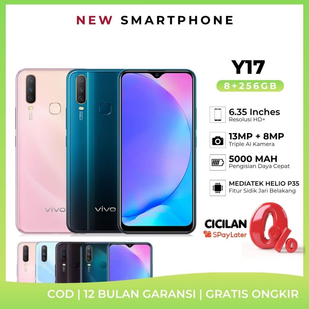 VIVO Y17 RAM 8 ROM 256 GB | VIVO Y71 RAM 6/128GB 4G