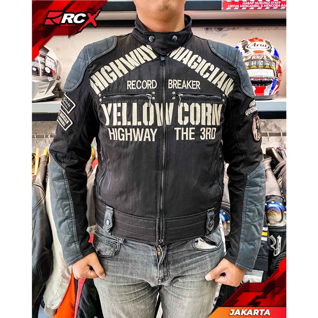 Jacket Yellow Corn YB-6305 Black Ivory Original Second 2nd Bekas RCX