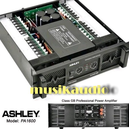 Power Amplifier ASHLEY PA1600+ ASHLEY PA 1600+ Clash GB