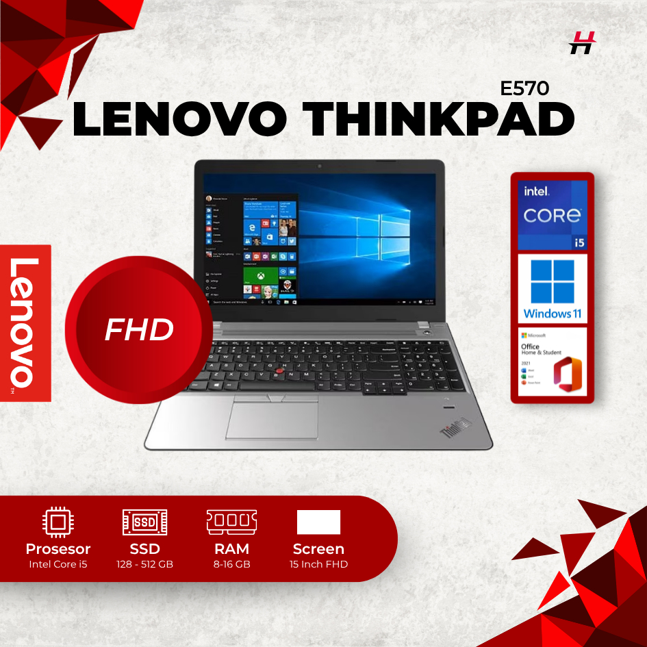 Laptop Kukuh GRADE A Lenovo ThinkPad E570
