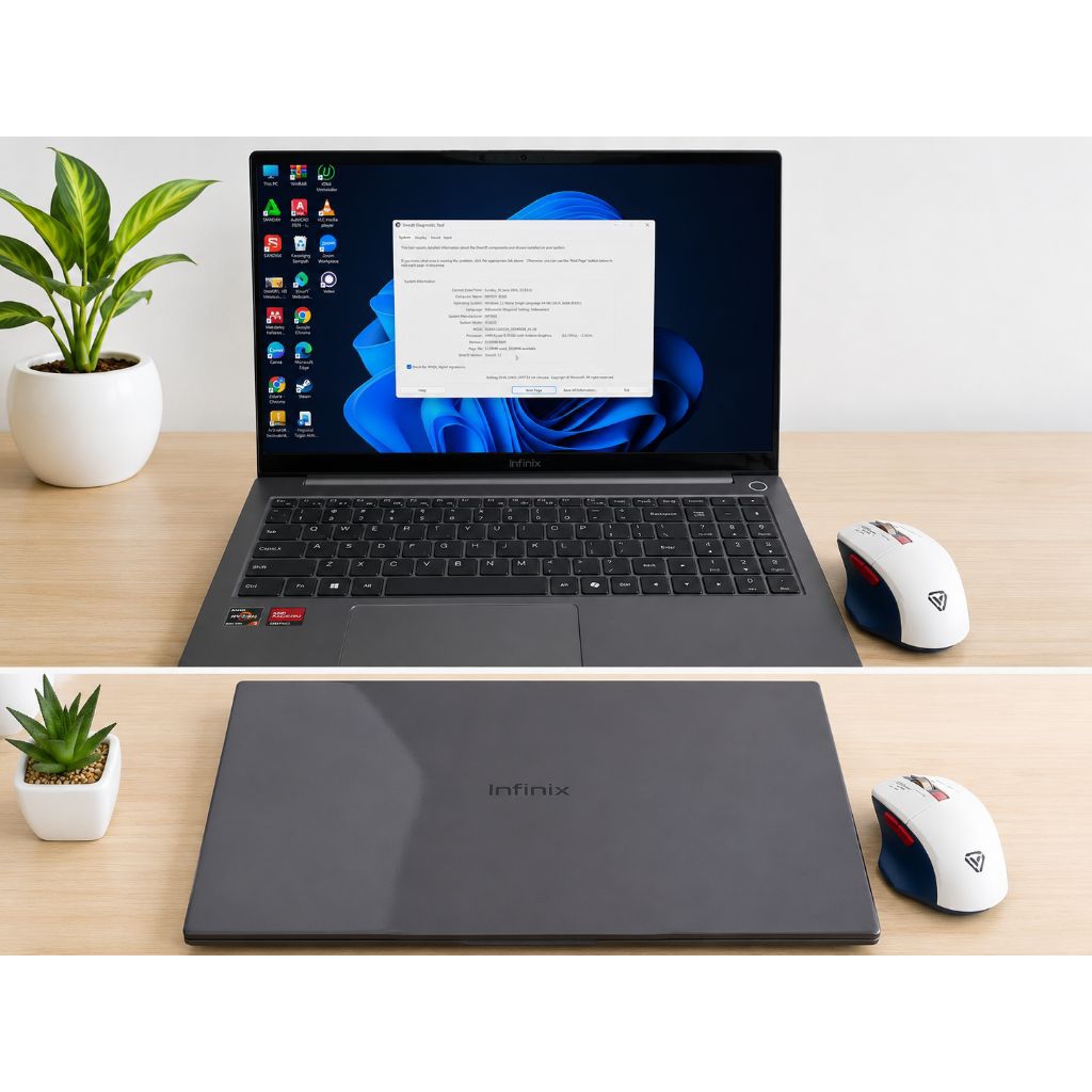 Laptop Bekas Murah 5 jutaan Infinix Xbook B15 Ryzen 7 5825U 8/512 Gb Second