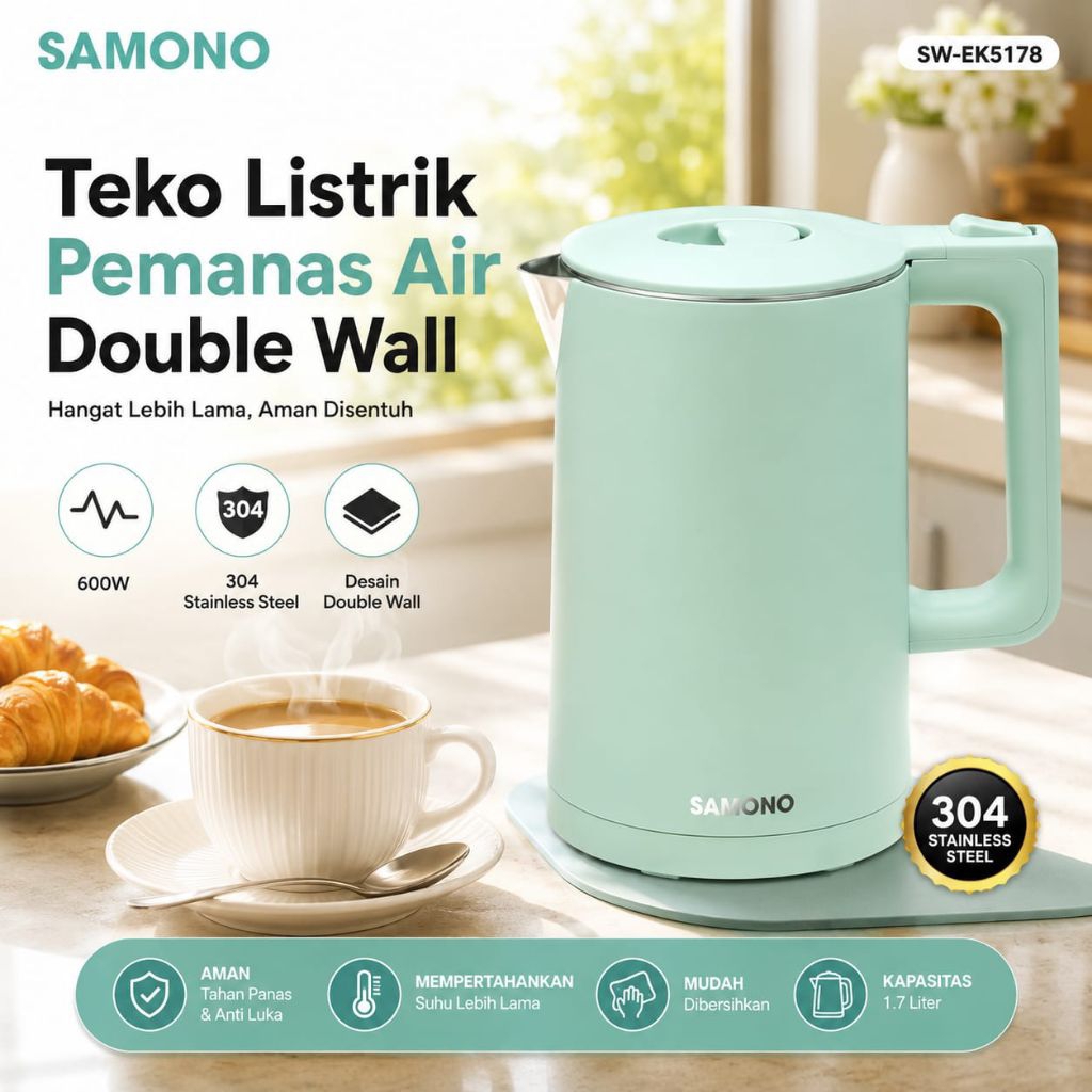 teko listrik SAMONO EKS17B