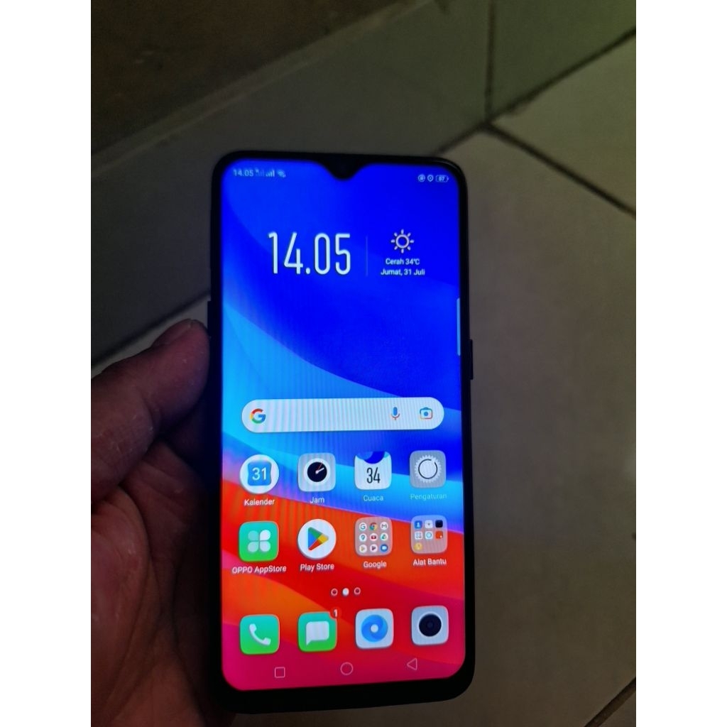 Oppo F9 4/64 Second Bekas Ori Murah - Mohon Baca Deskripsi