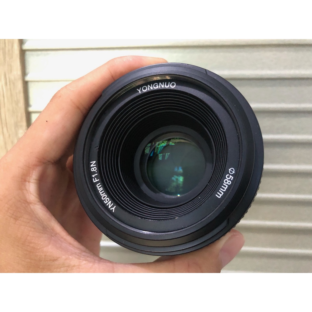 BEST Lensa Fix Yongnuo YN 50mm F1.8 For Nikon Super Mulus Jos Bukan 18-135mm 18-105mm D3200 D3300 D5