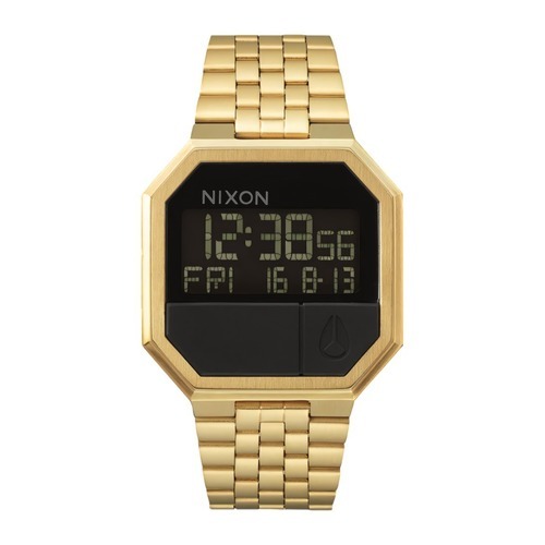 Nixon A158502 Re Run Gold - Jam Tangan Nixon