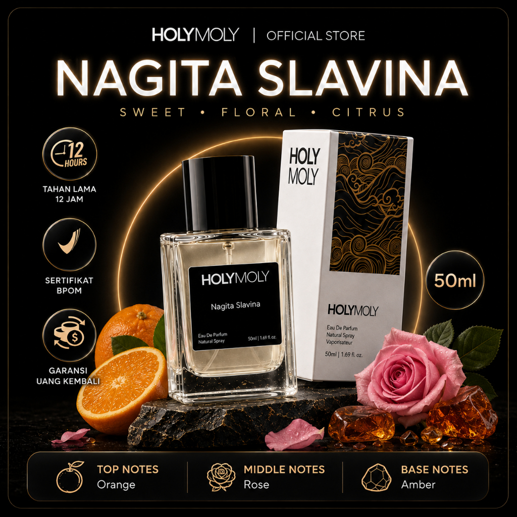 Holymoly - Nagita Parfum Sweet Floral Citrus