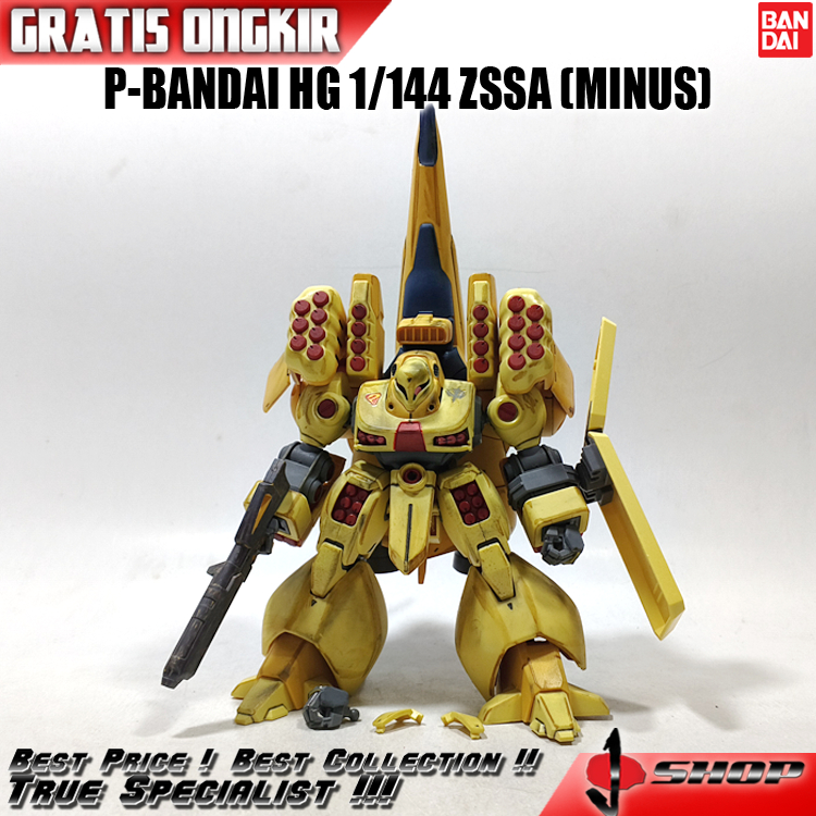 P-BANDAI HG 1/144 ZSSA (MINUS) LTDHG606
