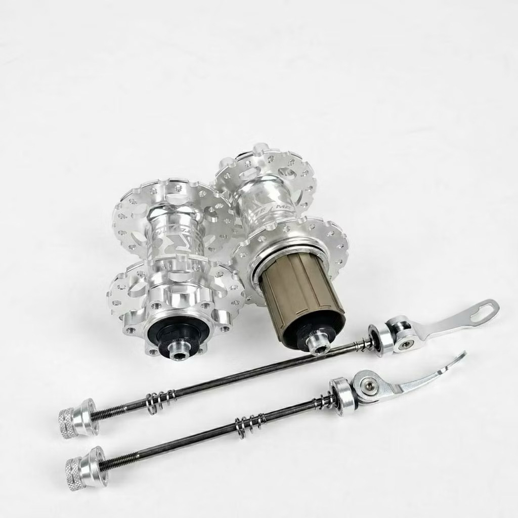 Hub FreeHub XLR8 28 Hole Disc Brake Chrome Silver JANGKRIK Harga Sepasang
