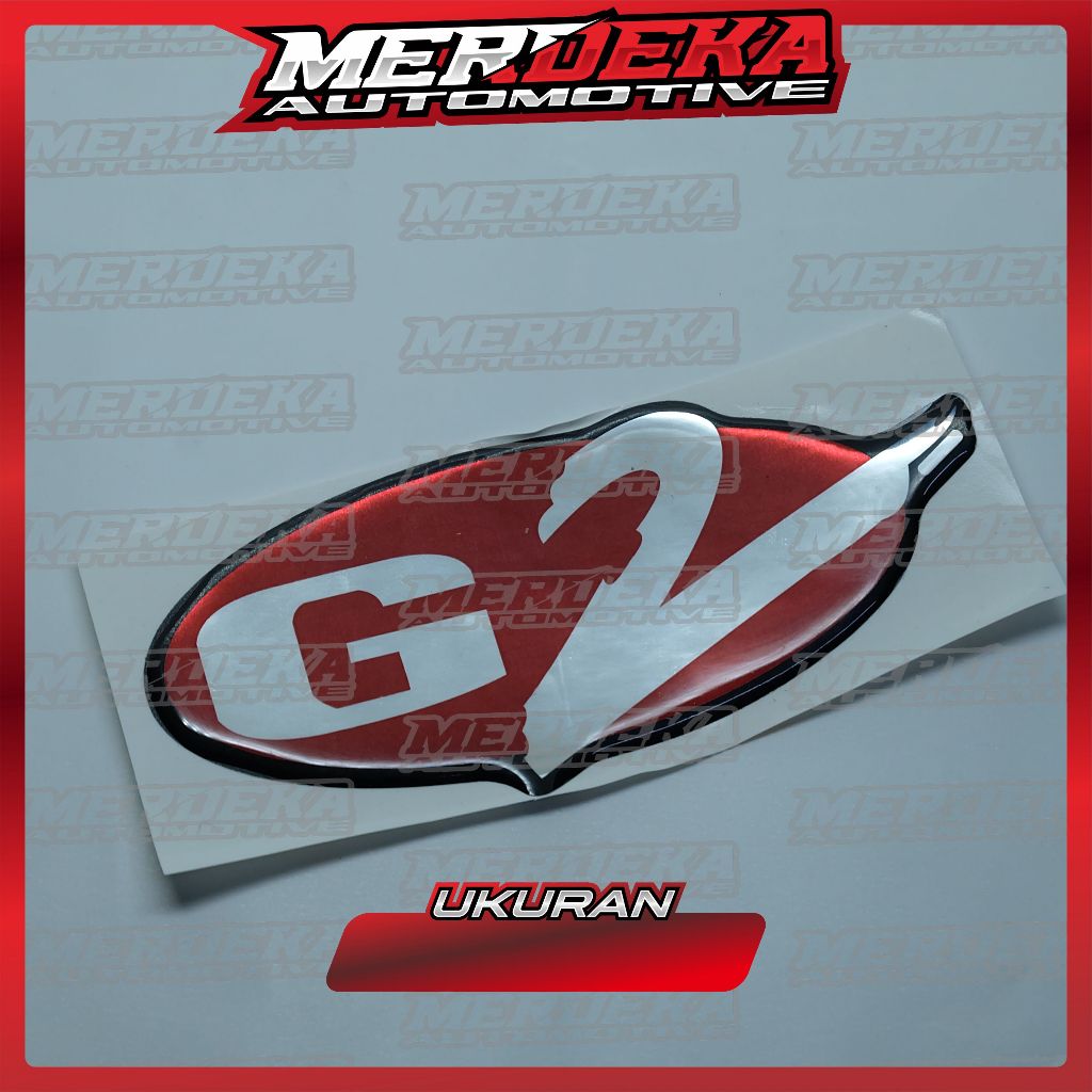 emblem timbul g2 daihatsu feroza / emblem g2 feroza / emblem timbul feroza g2