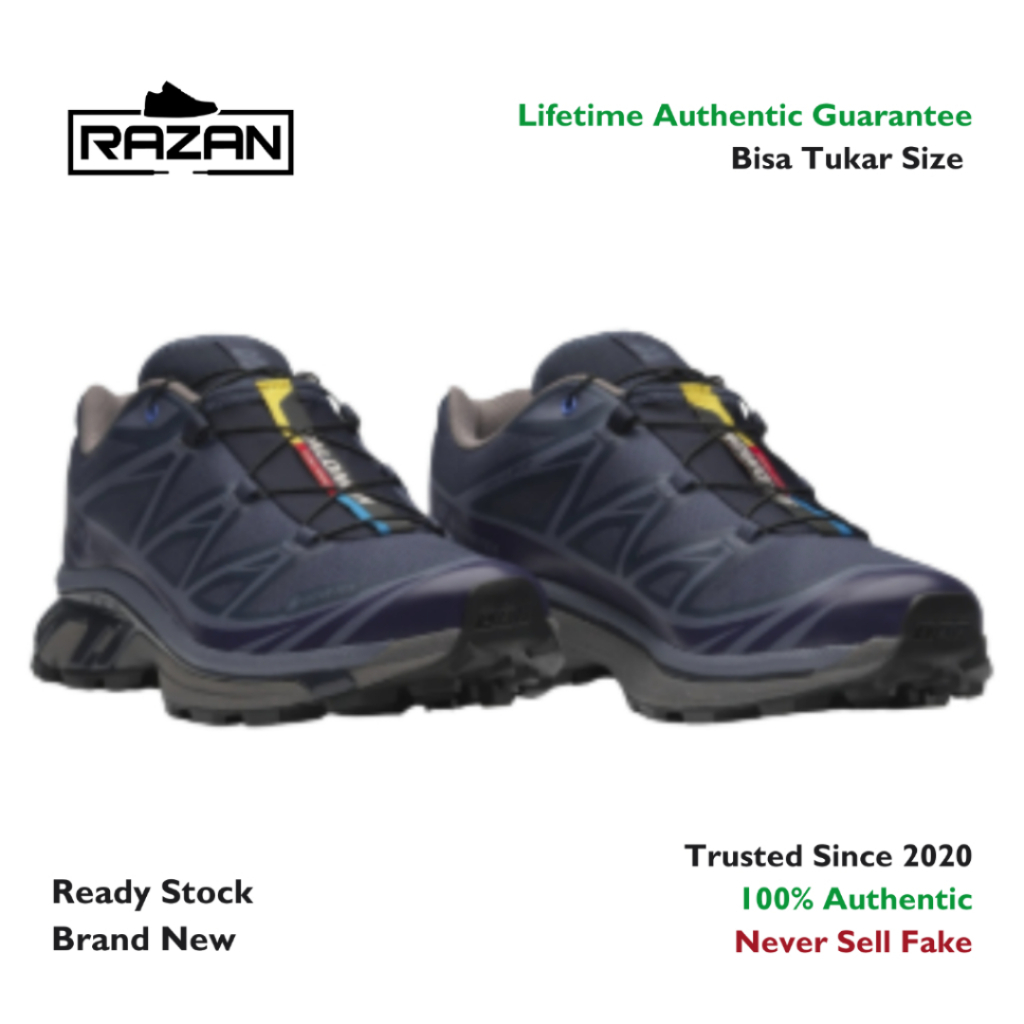 Salomon XT-6 Gore-Tex Blue Night Astral 100% Authentic Original