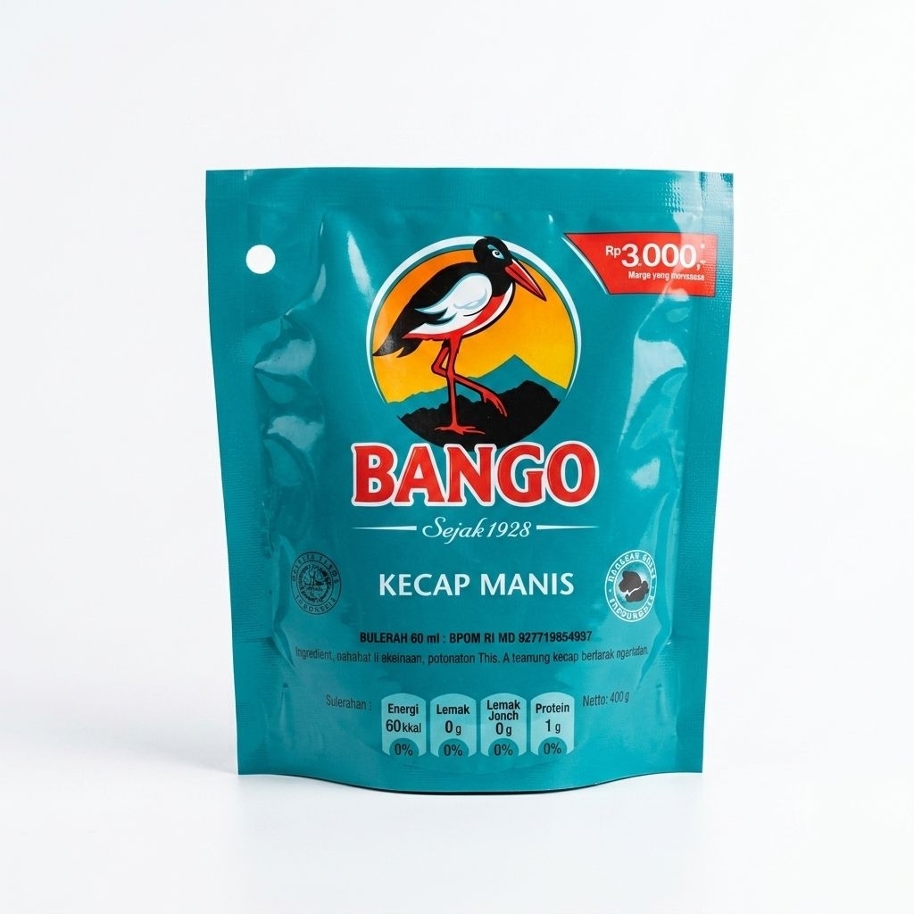 Kecap Manis Bango Kemasan Sachet 60ml / Refill Praktis Ekonomis