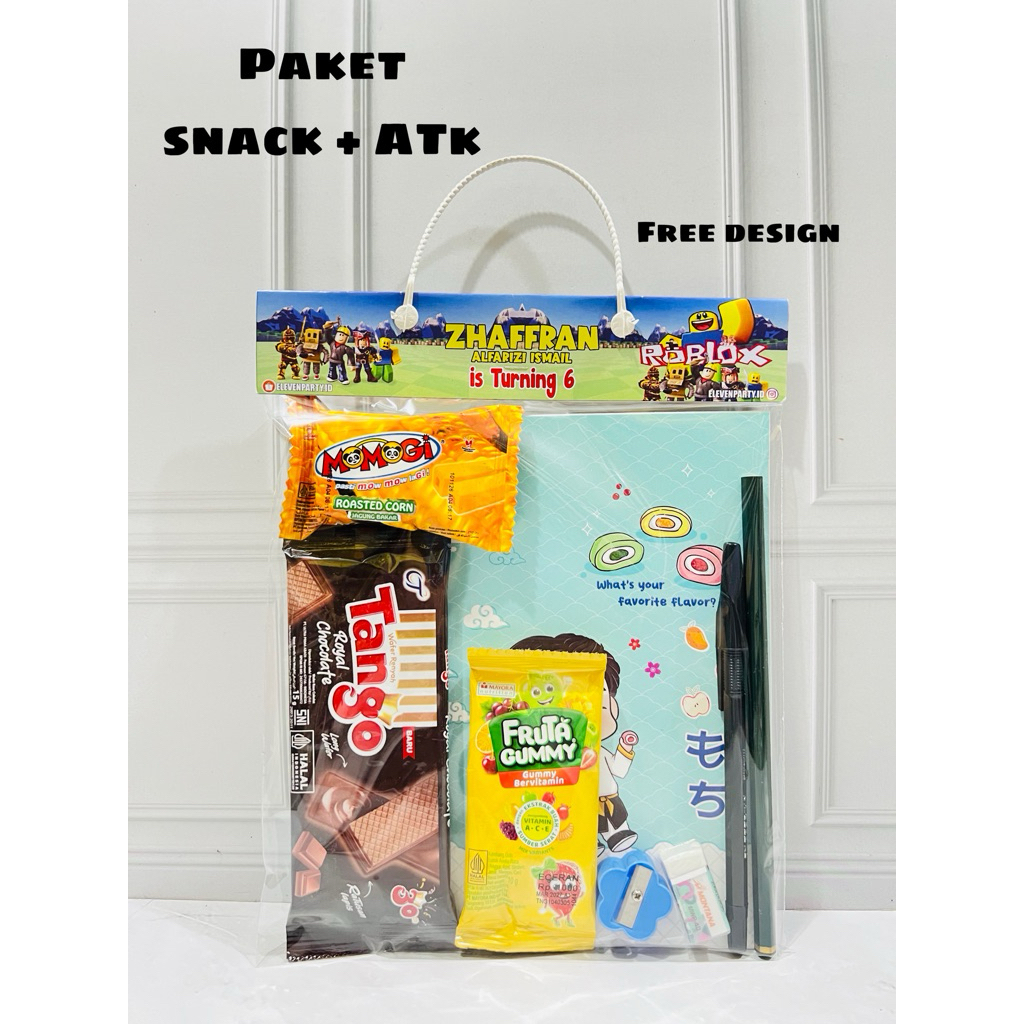 Paket snack ulang tahun anak/paket hampers/souvenir ulang tahun anak