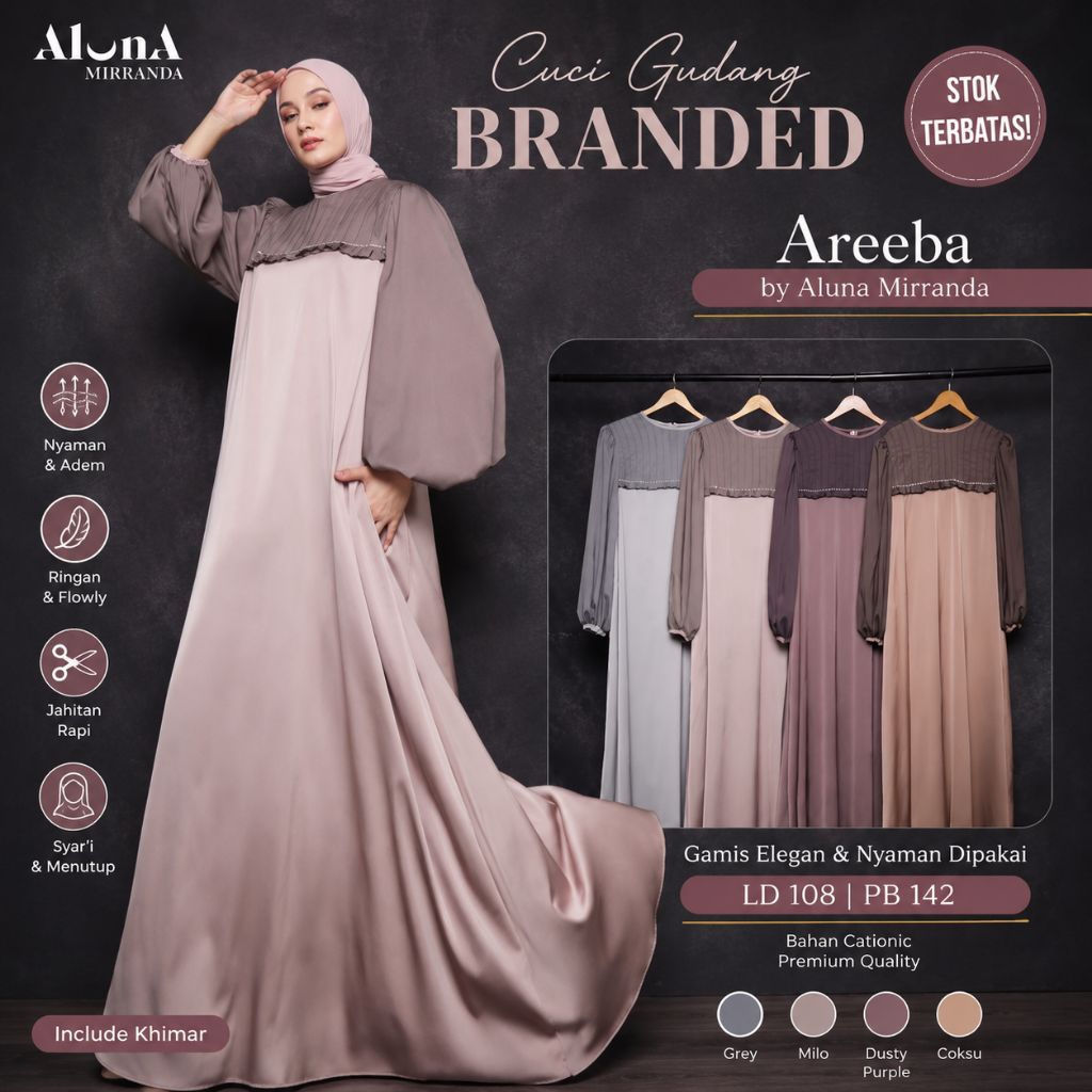 GAMIS AREEBA BY ALUNA MIRRANDA
