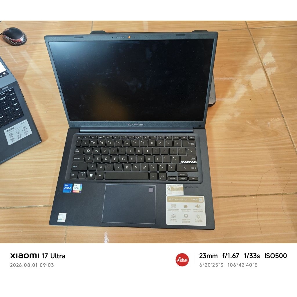 Asus Vivobook 14 A1404V Core i7 Gen 13 Ram 24GB SSD 512GB