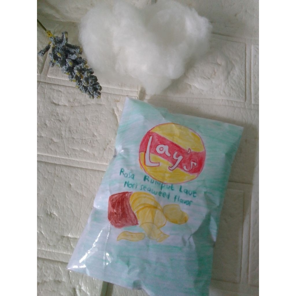 paper squishy kertas tema lays
