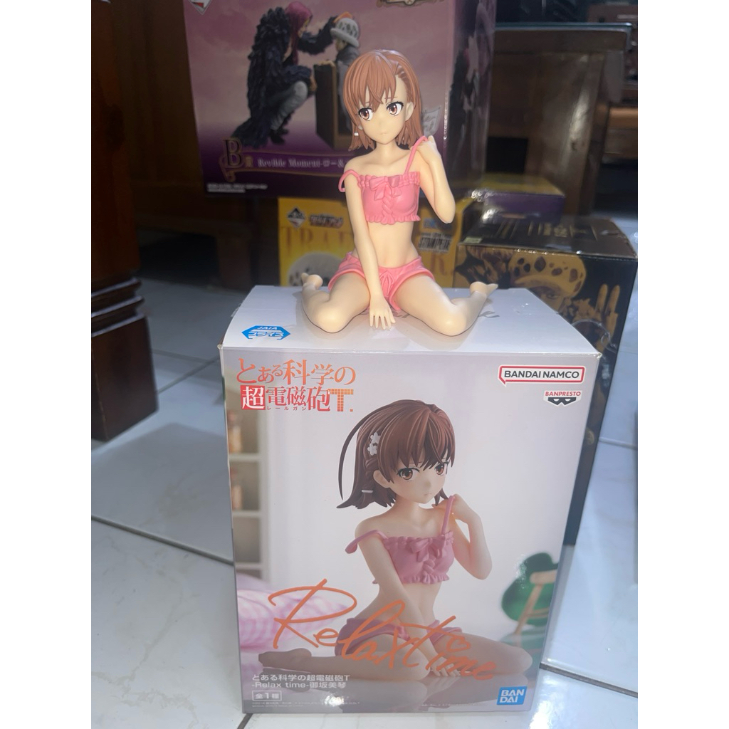 Banpresto Relax Time Mikoto Misaka Back in Box