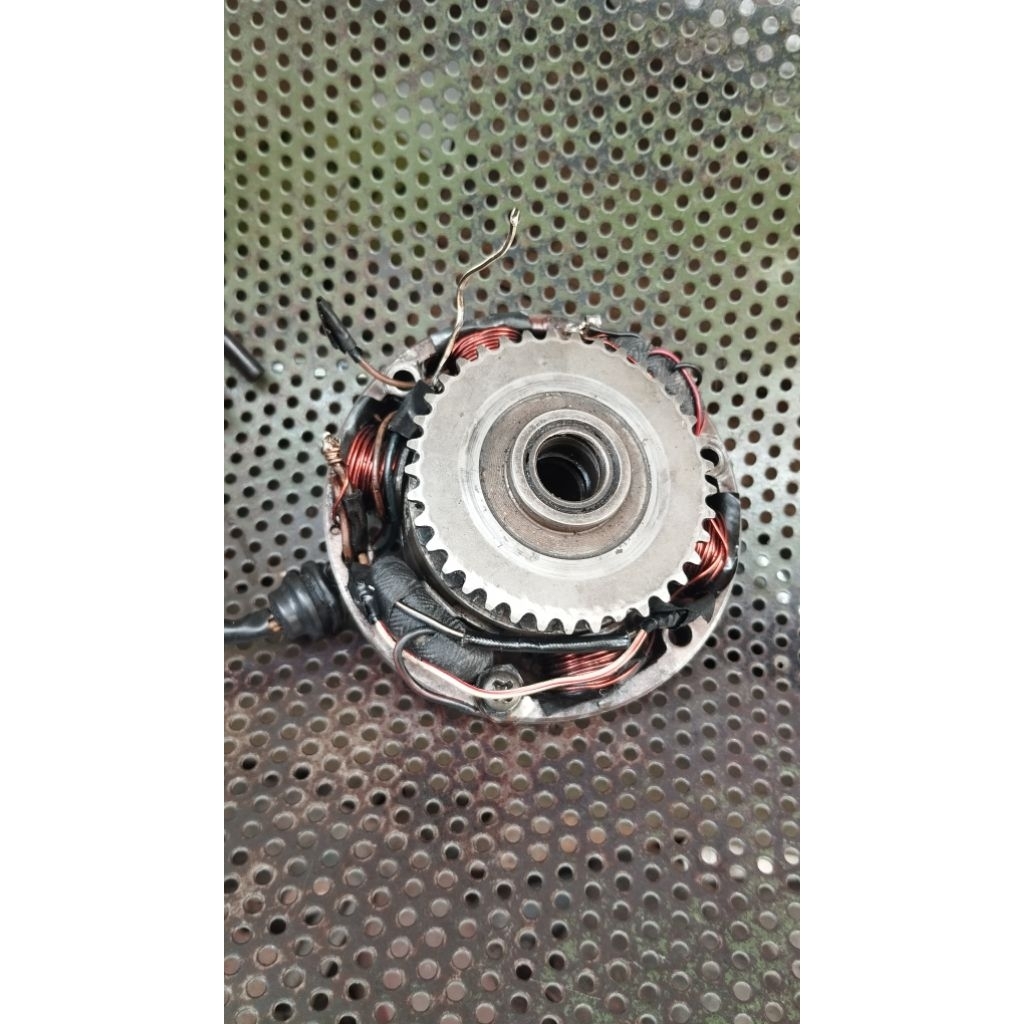 magnet spull pengapian honda c70 c50 dobel stater original