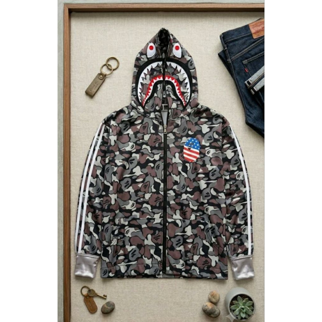 Jacket A Bathing Ape / Jacket Bape Shark /Jacket Cowo