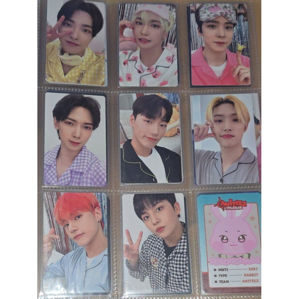 ATEEZ BEATROAD PAJAMAS PHOTOCARD