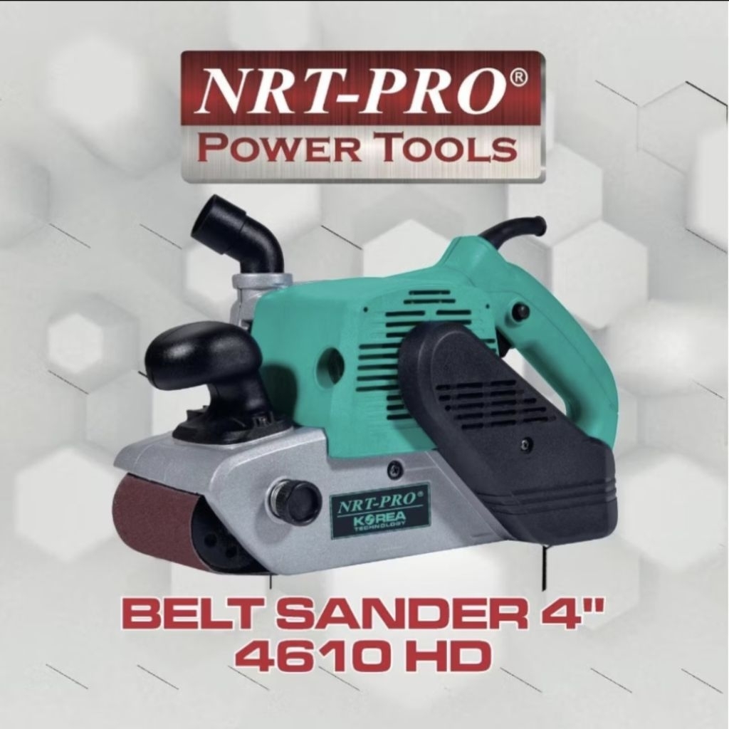 Belt Sander 4610 HD NRT PRO 4 inch