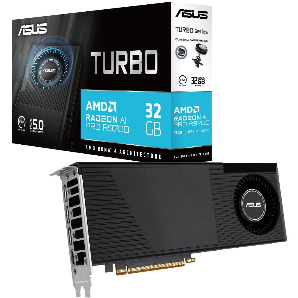 AMD Radeon AI PRO R9700 Kartu Grafis