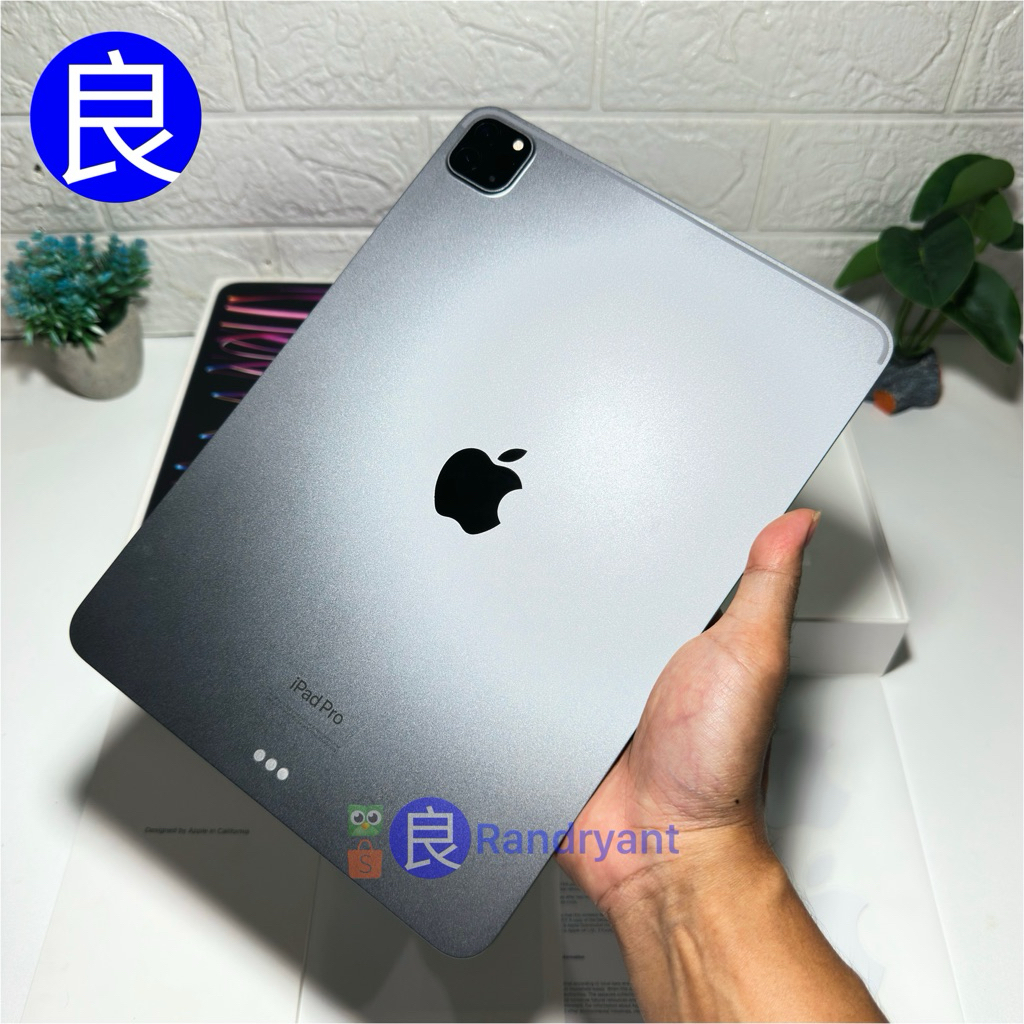iPad Pro 11 Inchi M2 2022 256GB Space Gray INTER WiFi Only Fullset Ori Mulus Like New Bekas Second I