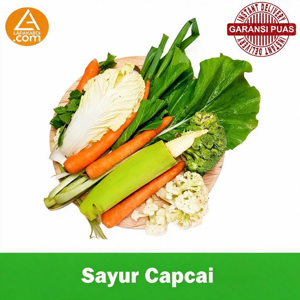 Paket Sayur Capcai Lengkap Bahan Masak Siap Masak 1 pack - Sayur Segar Cirebon
