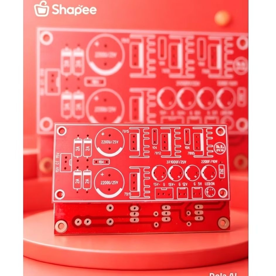 pcb psu simetris full fitur