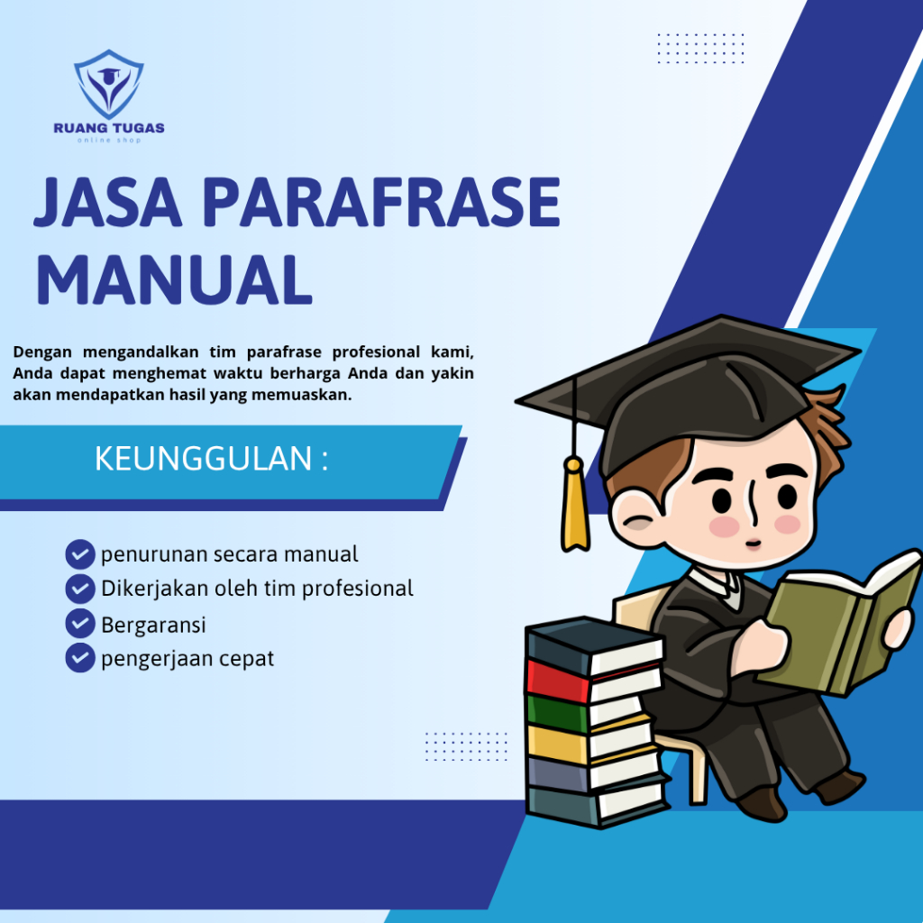 JASA PARAFRASE MANUAL I MURNI PARAFRASE
