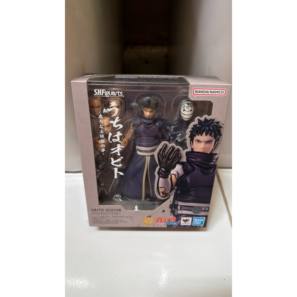 shf obito uchiha hollow dreams of despair bandai original