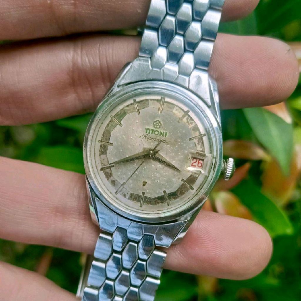 Jam Tangan Original Titoni Airmaster Manual Winding