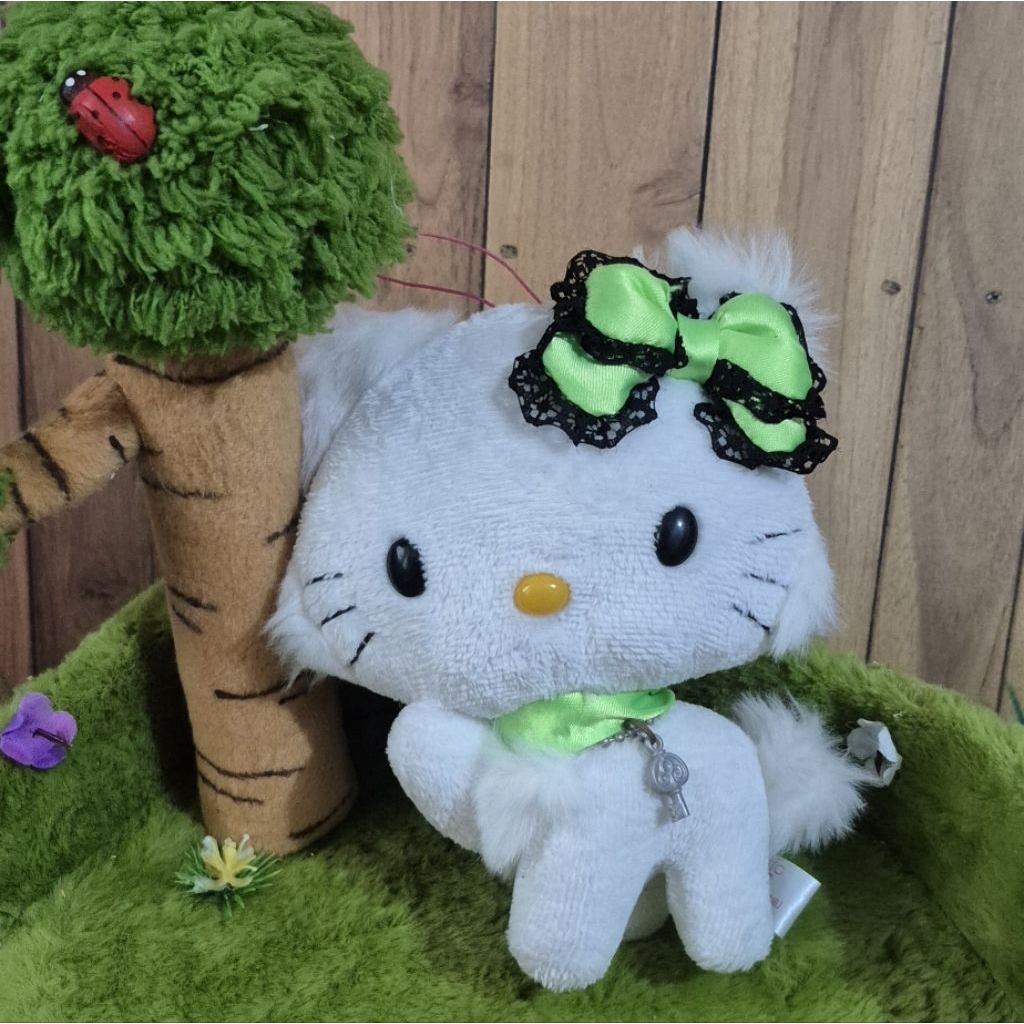 Boneka Ganci Charmmy Kitty Hijau