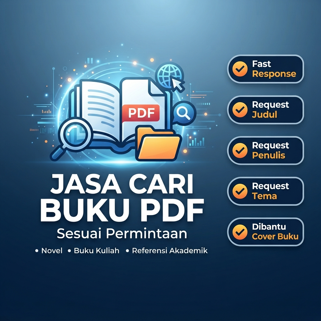 Jasa Cari Novel PDF & Eboo Kuliah | Buku Pelajaran, Referensi, Dibantu Cover