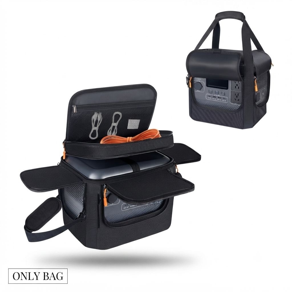 ​Sofcase for Power Station Bluetti AC70 Jackery 1000 V2 Tas Penyimpanan Portable Outdoor Anti Air