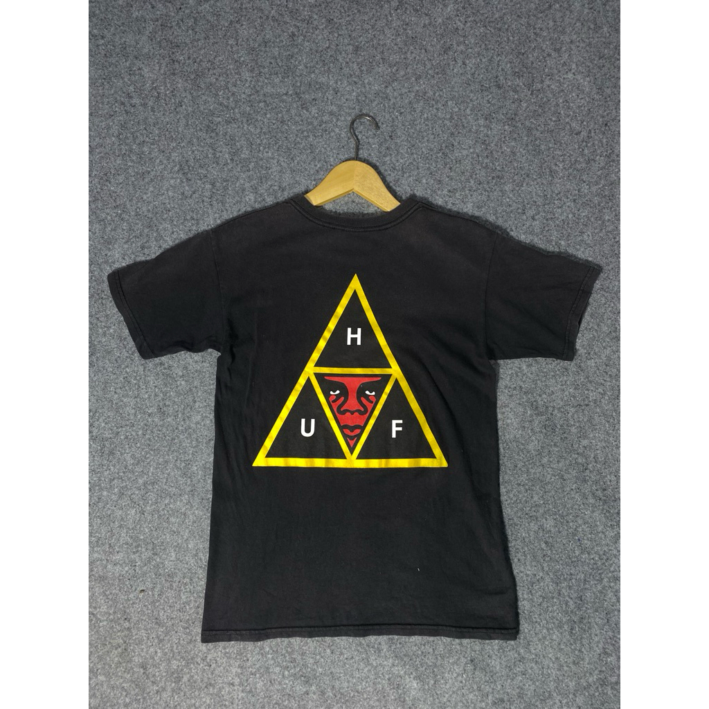 TSHIRT KAOS HUF X OBEY SECOND