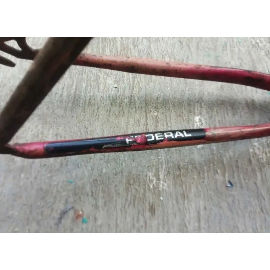 frame sepeda federal uk 24, kerangka sepeda kalcer