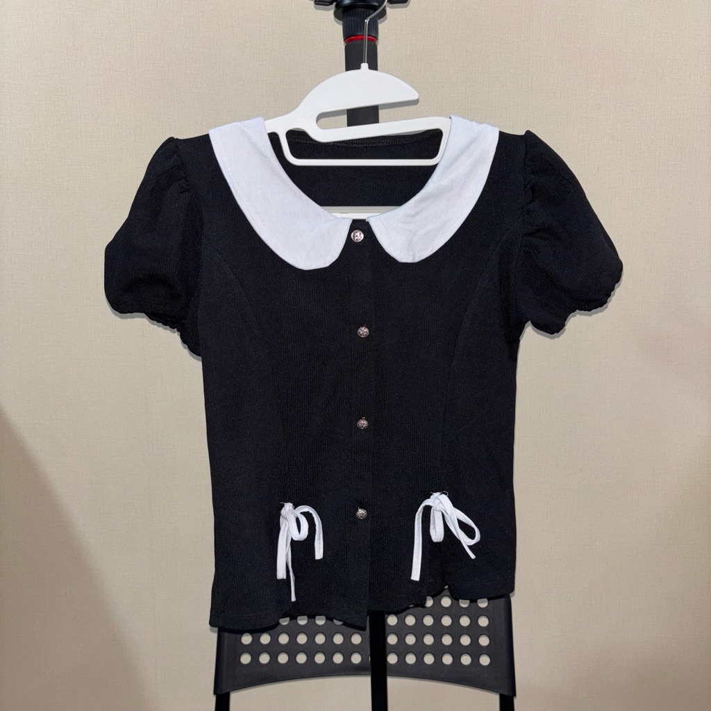 [Preloved] Baju Blouse Rajut Wanita Coquette