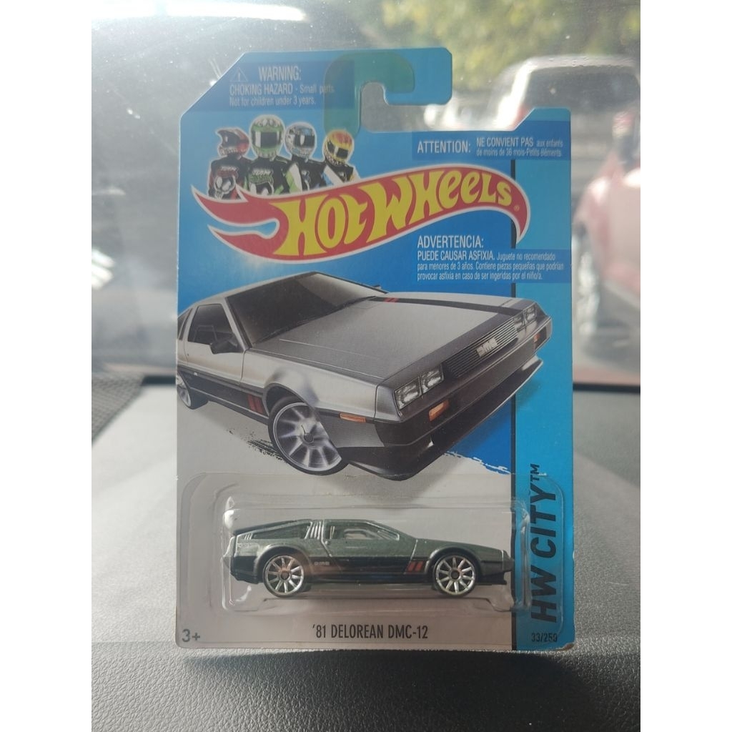 Hot Wheels 81 DMC-12 DeLorean Gray HW City