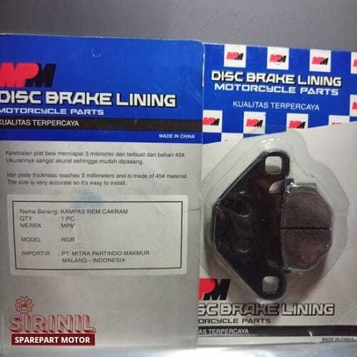 DISCPAD DEPAN SUZUKI RGR KAMPAS REM DEPAN RGR MPM