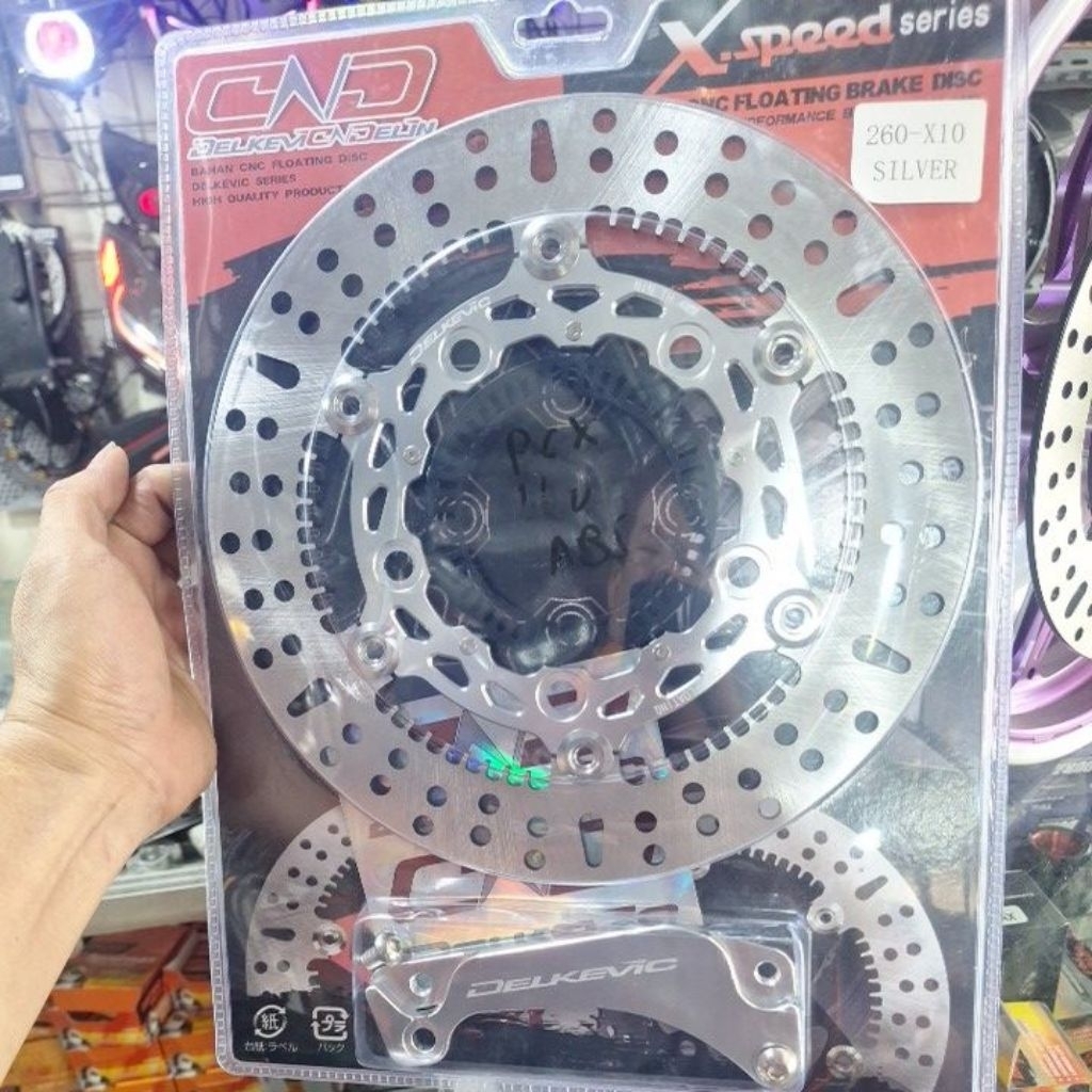 PIRINGAN CAKRAM DISK DISC PCX160 PCX 160 ABS  DND DELKEVIC 260MM 260 MM CNC